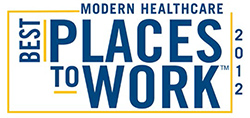 Modern Heathcare Best Places to Work, 2012